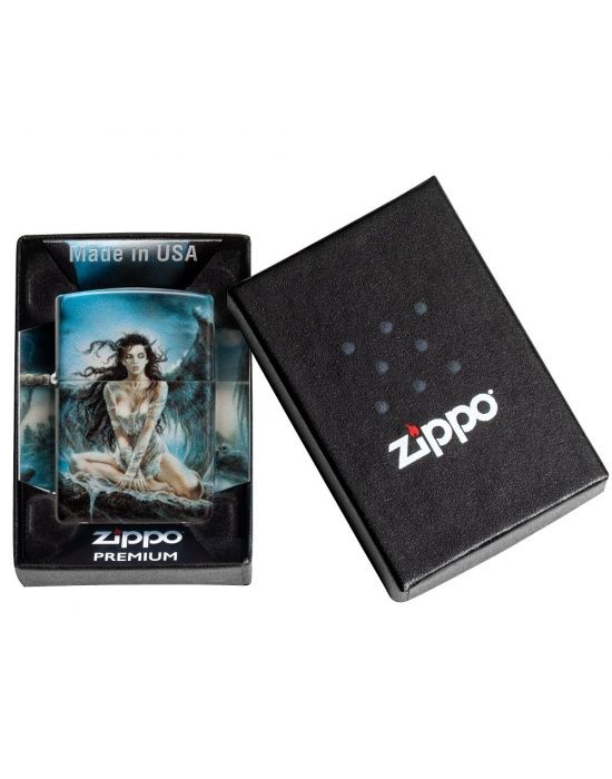 Zippo Aansteker Luis Royo Design - detail