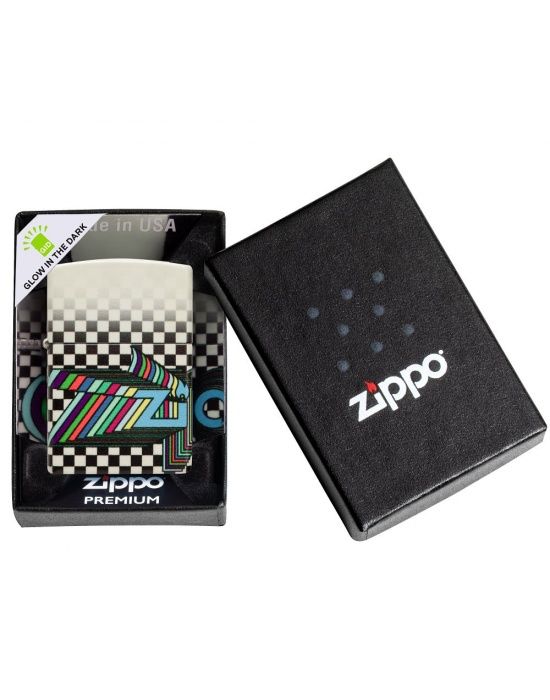 Zippo Aansteker Nostalgia Design - detail