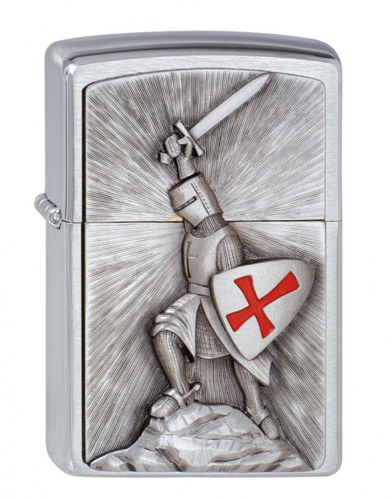 ZIPPO Aansteker PL 200 CRUSADE VICTORY - vooraanzicht
