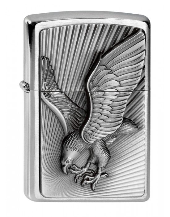 ZIPPO Aansteker PL 200 EAGLE 2013 EMBLEM - vooraanzicht