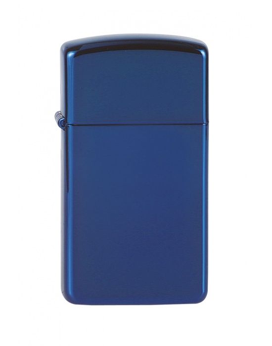 ZIPPO Aansteker SLIM SAPPHIRE - vooraanzicht