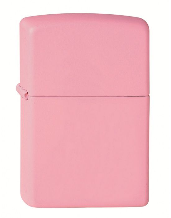 ZIPPO Aansteker PL 238 REGULAR PINK MATTE - vooraanzicht