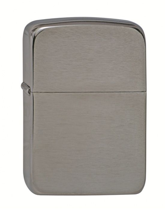 ZIPPO Aansteker PL 24096 1941 REPLICA BLACK ICE - vooraanzicht