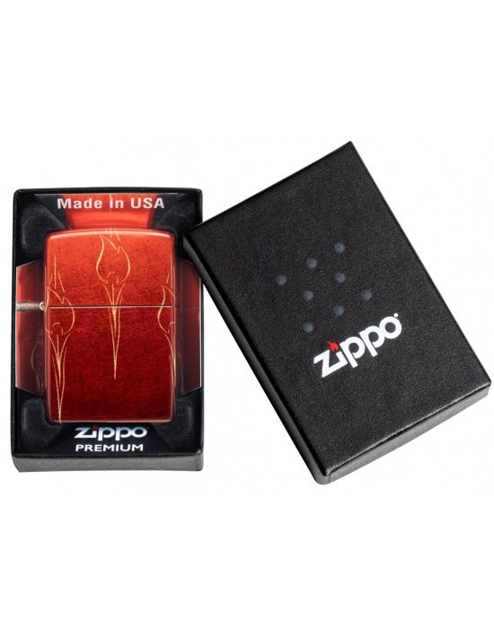 Zippo Aansteker PL 540 Ombre Zippo Flames - detail
