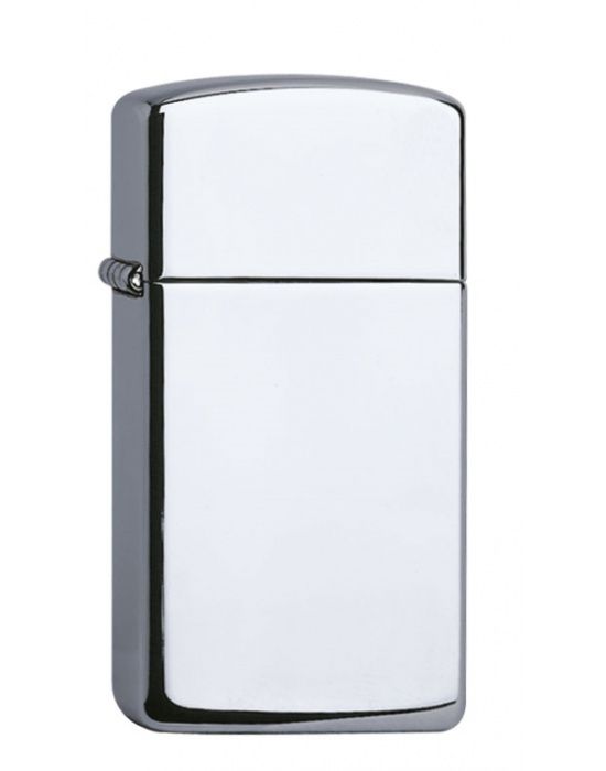 ZIPPO Aansteker PL SLIM 1610 CHROME HIGH POLISHED SLIM - vooraanzicht