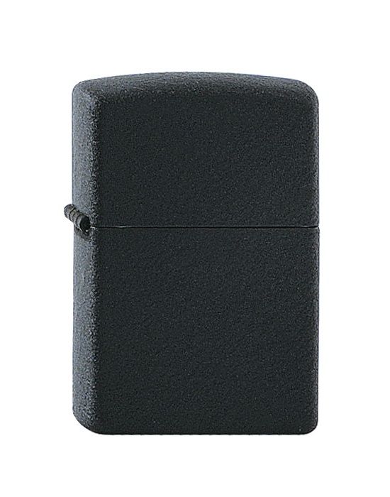 ZIPPO Aansteker PL ZIPPO 236 BLACK CRACKLE - vooraanzicht