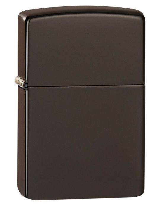 ZIPPO Aansteker PL49180 Reg Brown Matte - vooraanzicht