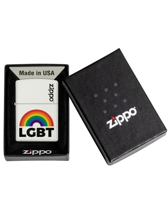 Zippo Aansteker Rainbow Design - extra