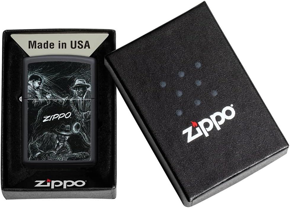Zippo Aansteker - 218 JAZZ MUSICIANS DESIGN - detail 2