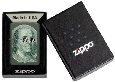 Zippo Aansteker - 221 Crypto Currency Design - detail 1