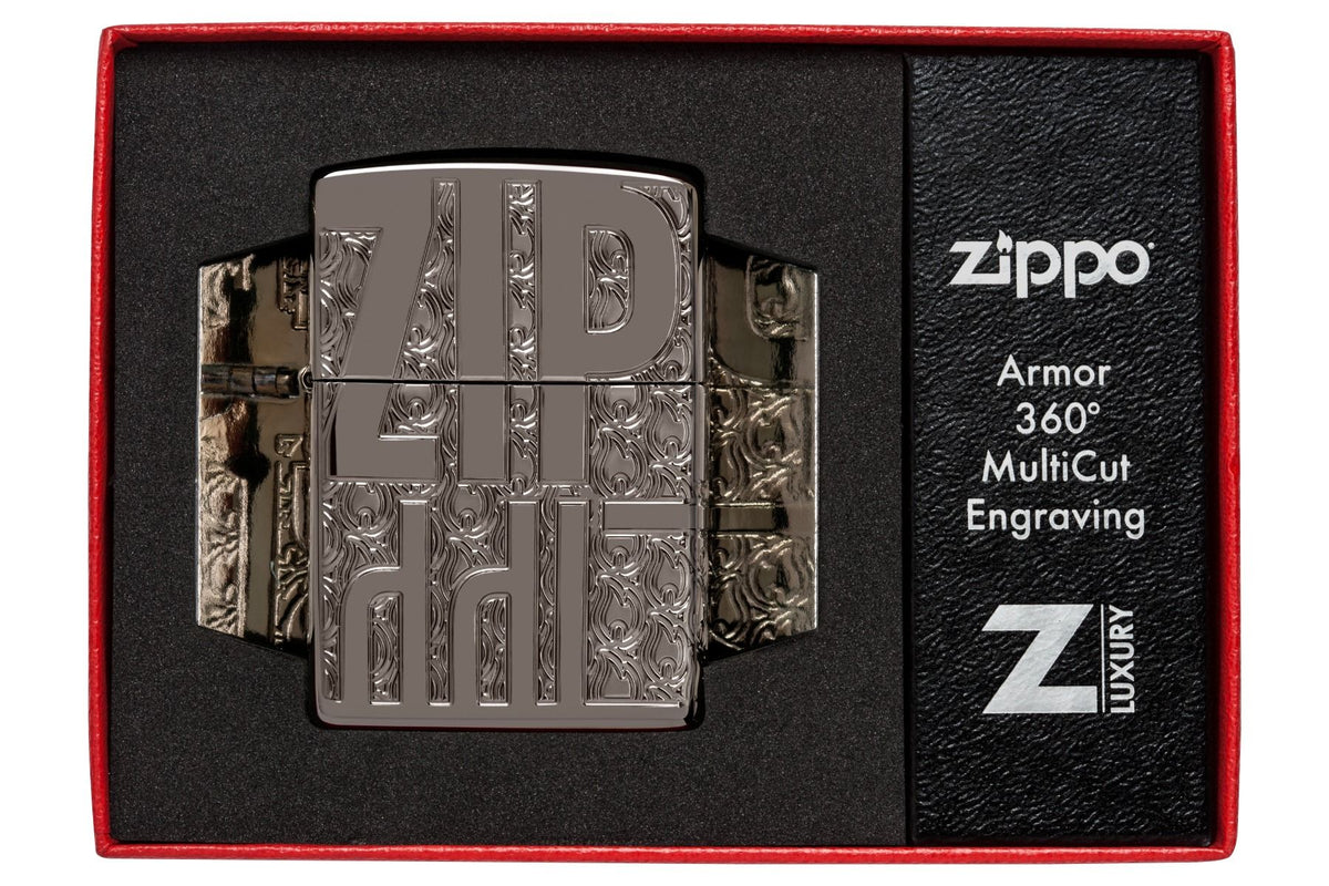 Zippo Aansteker - 24095 Zippo Logos Design - vooraanzicht