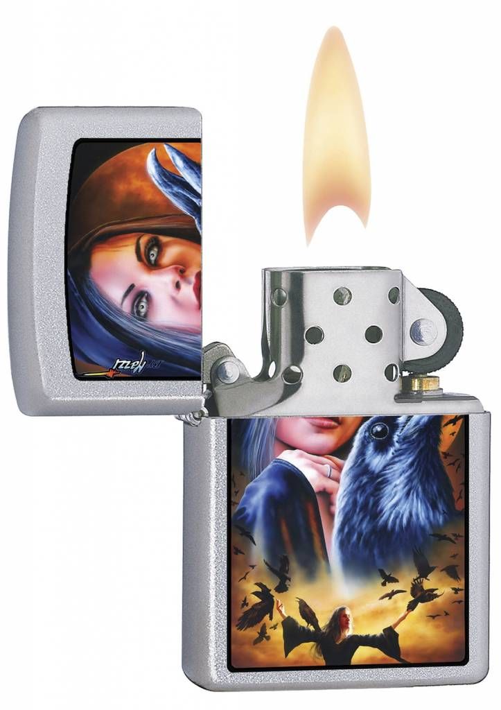 Zippo Mazzi Woman Design 2017 aansteker achteraanzicht