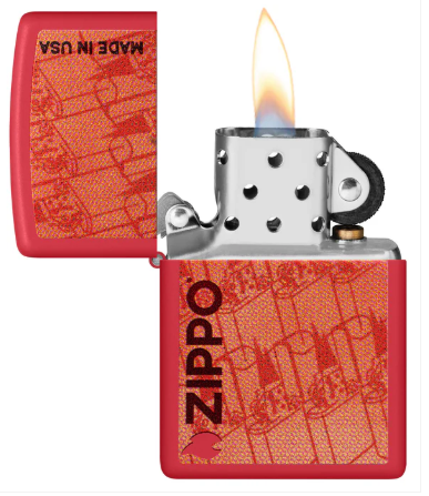 Zippo Aansteker 233 Pop Art Zippo Design - detail