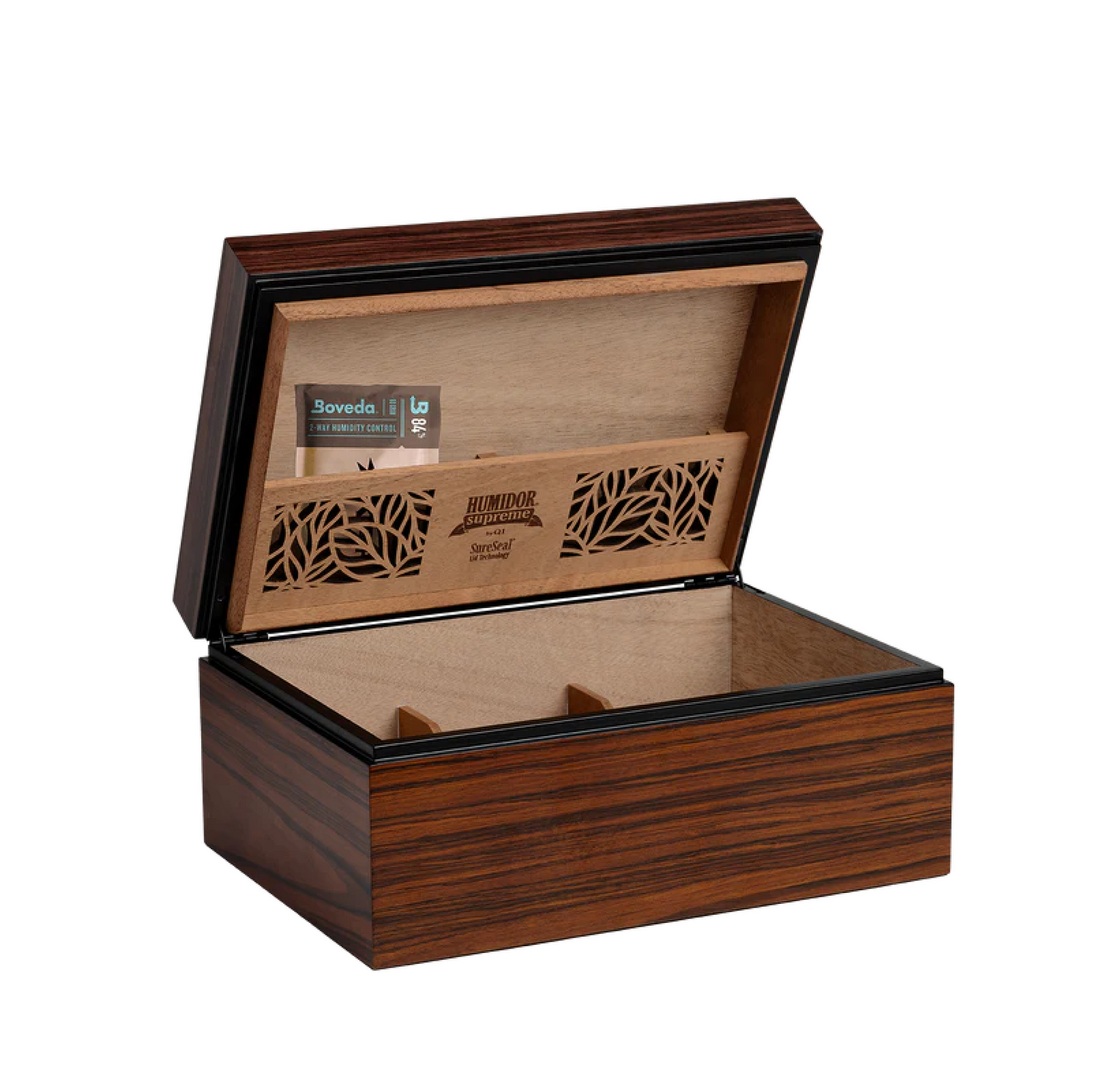 Premium cederhout humidor met Boveda vochtregeling - Huize van Lookeren