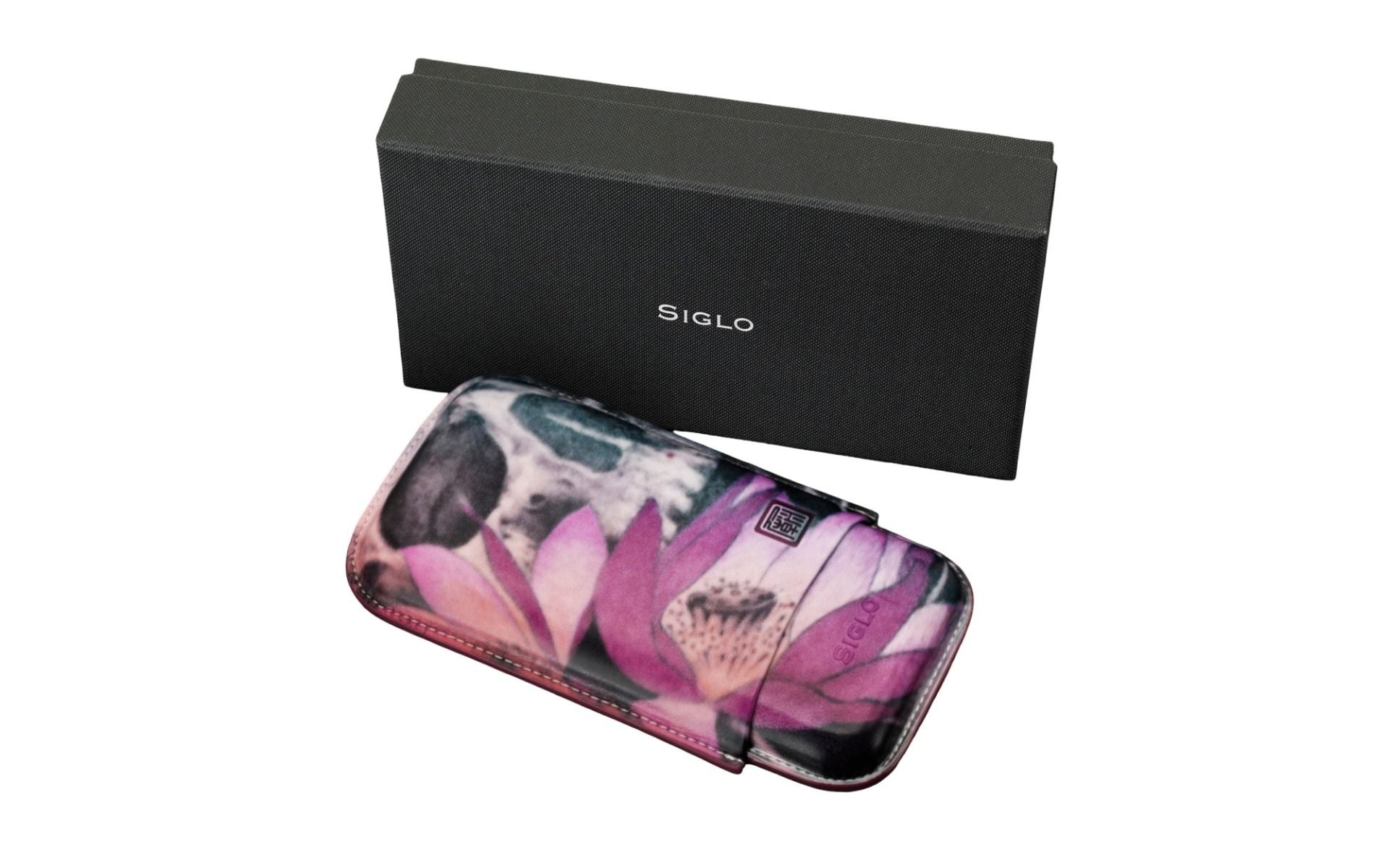 Siglo - Tattoo Leather Case - Skull - geopend
