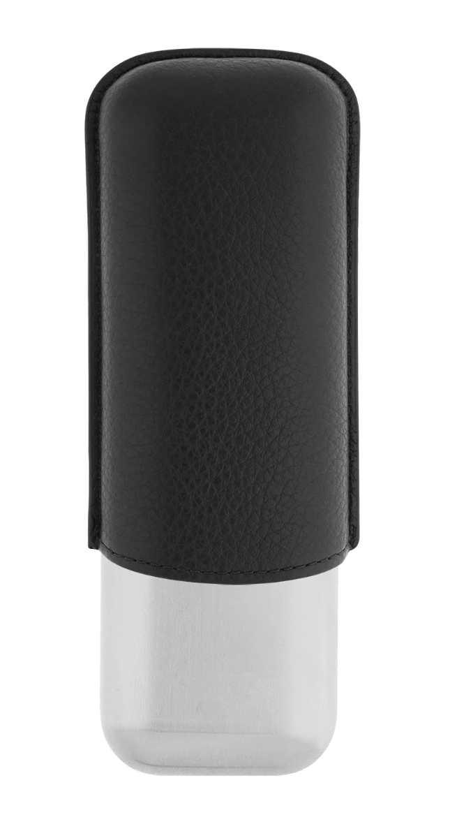Dupont - 2 Cicar Case - Leather Black - detail
