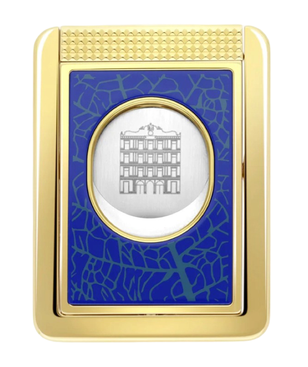 Dupont - Cutter Stand Partagas - Blue/Gold - zijaanzicht
