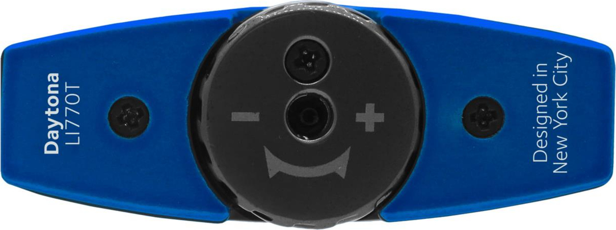 Colibri Daytona Black/Blue - achteraanzicht