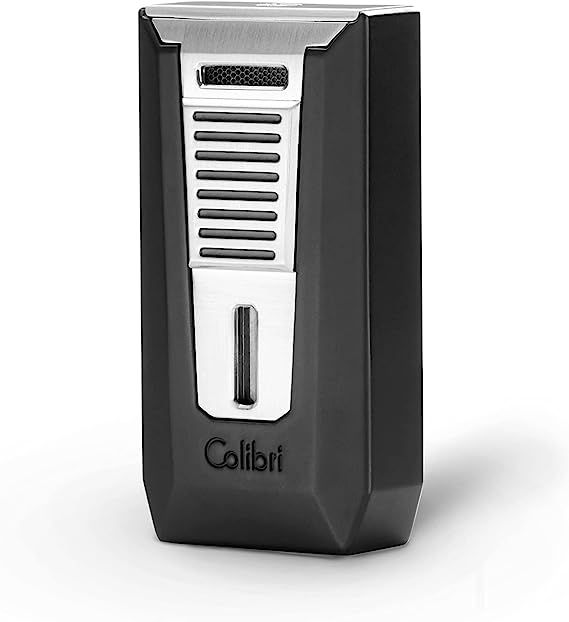 Colibri Double Flame Slide Black/Chrome - vooraanzicht