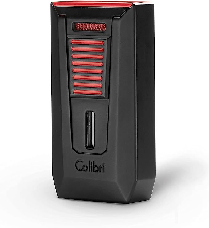 Colibri Double Flame Slide Black/Red - vooraanzicht