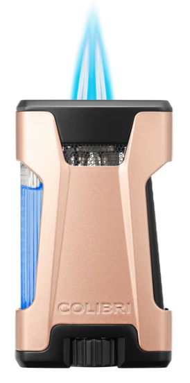 Colibri Double JetFlame Rebel Rose/Gold - zijaanzicht