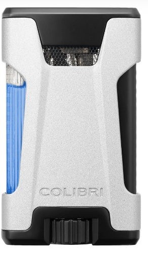 Colibri Double JetFlame Rebel Chrome - vooraanzicht