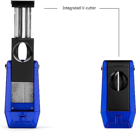 Colibri aanst. Triple Flame Quantum Blue - detail