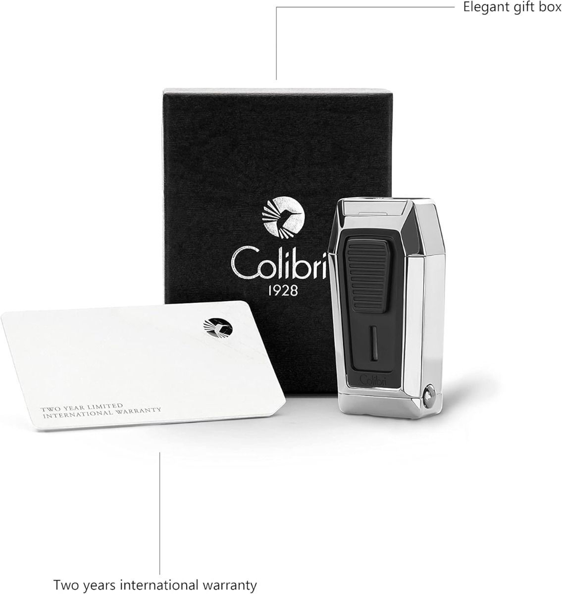 Colibri aanst. Triple Flame Quantum Chrome - achterzijde
