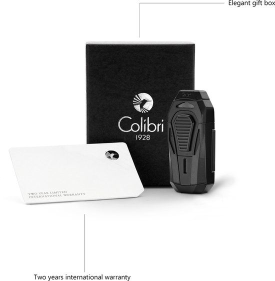 Colibri aanst. Triple Flame Boss Black - detail