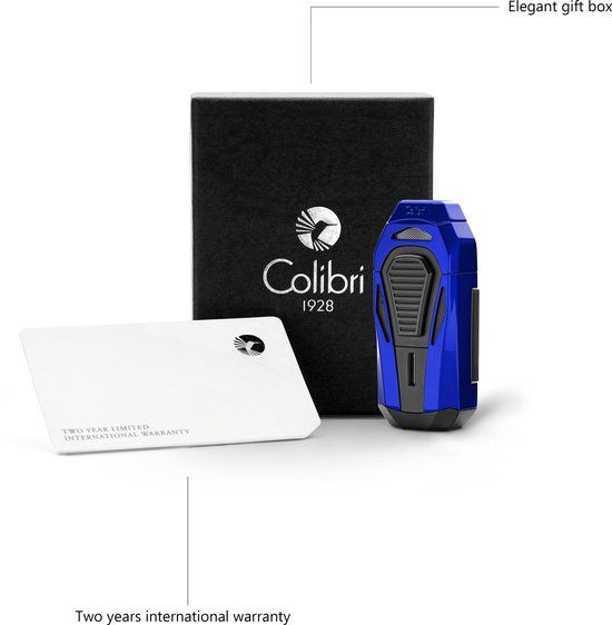Colibri aanst. Triple Flame Boss Blue/Black - detail