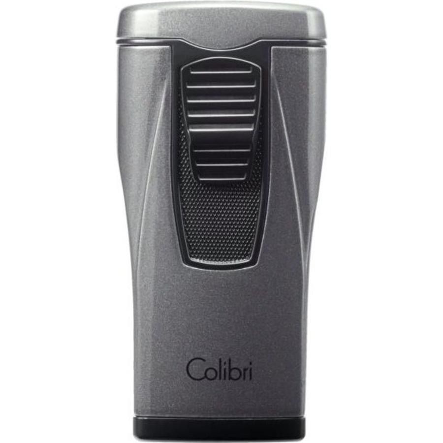 Colibri aanst. Triple Flame Monaco Metallic Silver - vooraanzicht