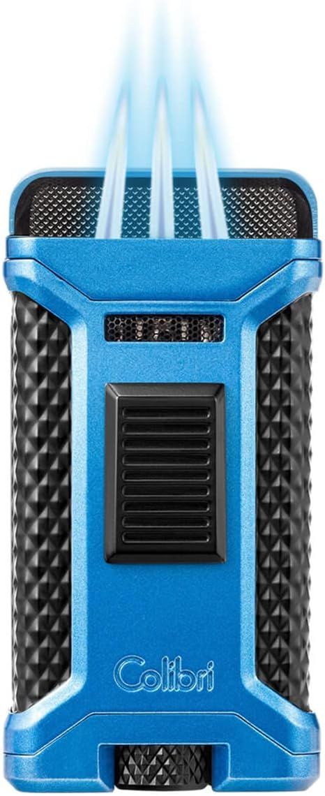Colibri aanst. Triple Flame Ascari Black/Blue - zijaanzicht