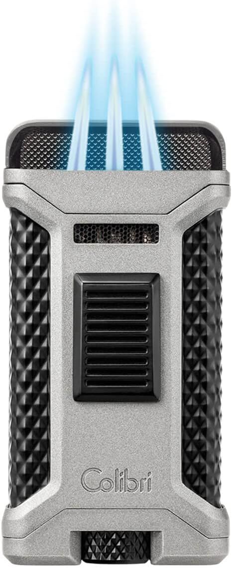 Colibri aanst. Triple Flame Ascari Black/Chrome - zijaanzicht