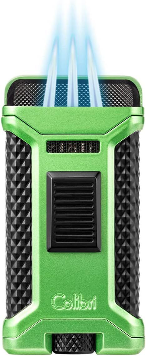 Colibri aanst. Triple Flame Ascari Black/Green - zijaanzicht