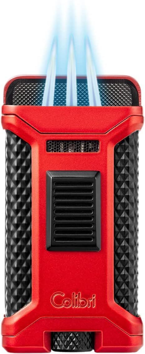 Colibri aanst. Triple Flame Ascari Black/Red - zijaanzicht