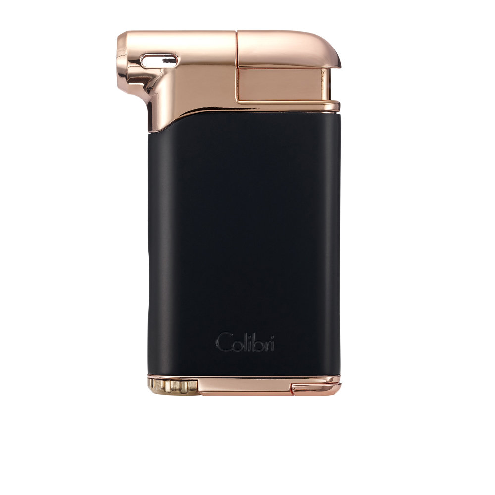 Colibri Pipe Lighter Pacific Black/Rose - vooraanzicht