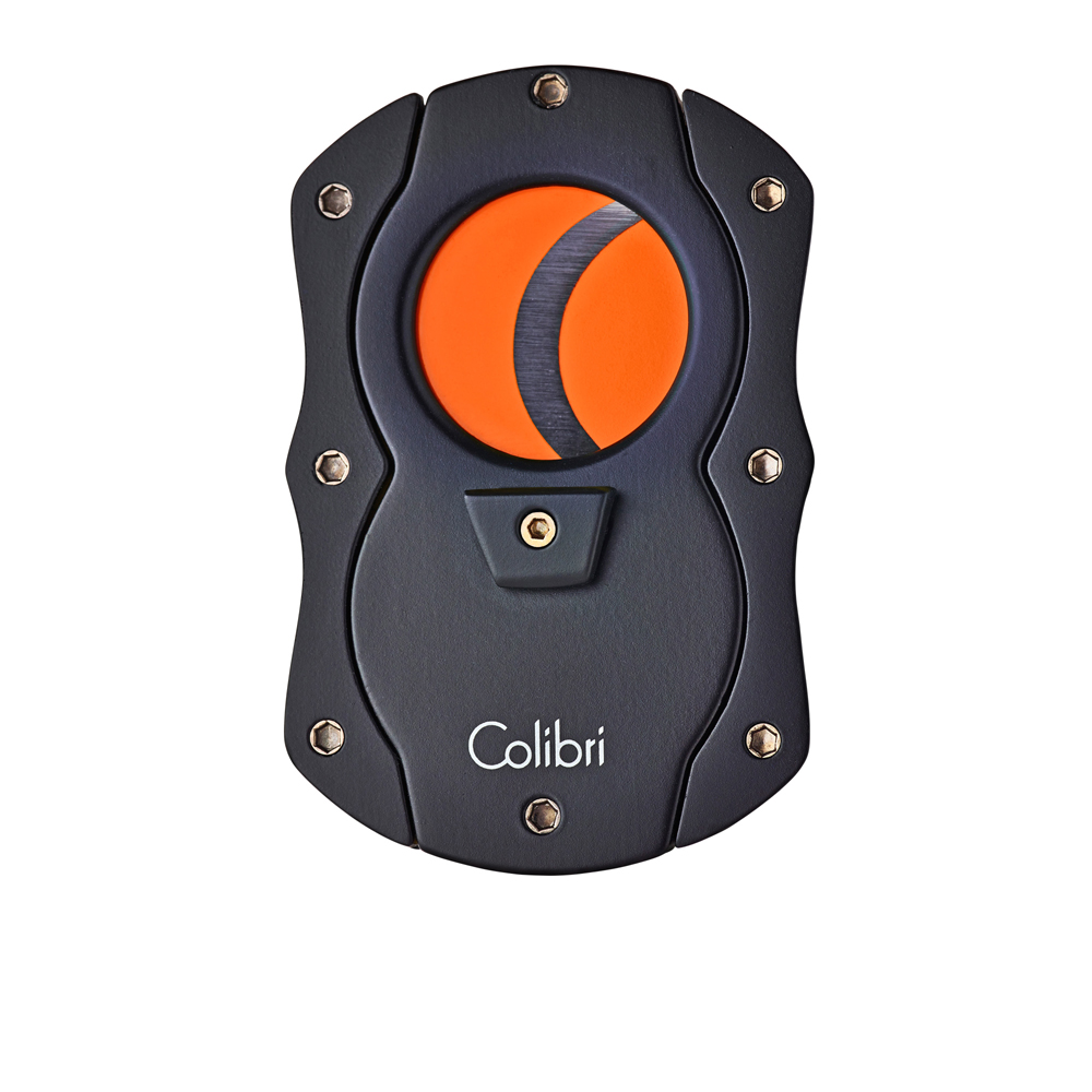 Colibri sig. knip. Cut Black/Orange Blades - vooraanzicht