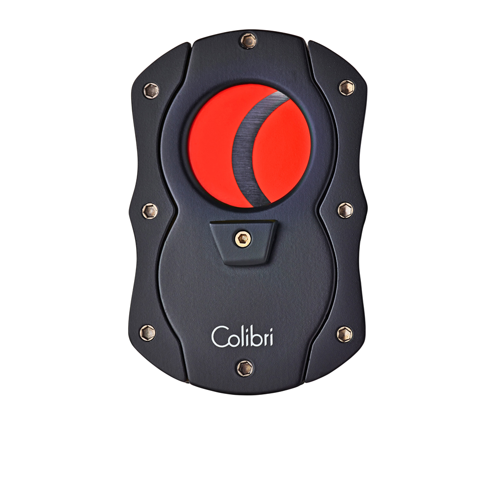 Colibri sig. knip. Cut Black/Red Blades - vooraanzicht
