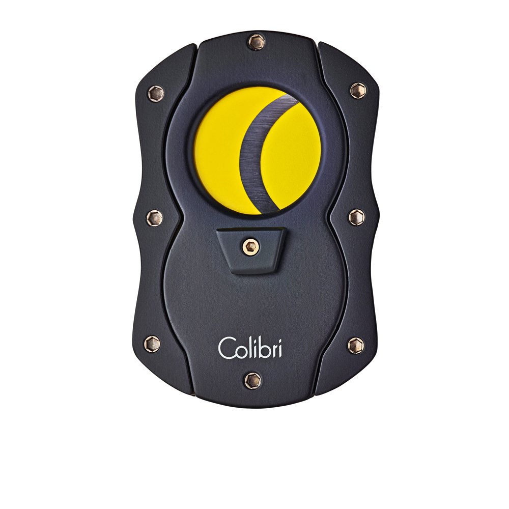Colibri sig. knip. Cut Black/Yellow Blades - vooraanzicht