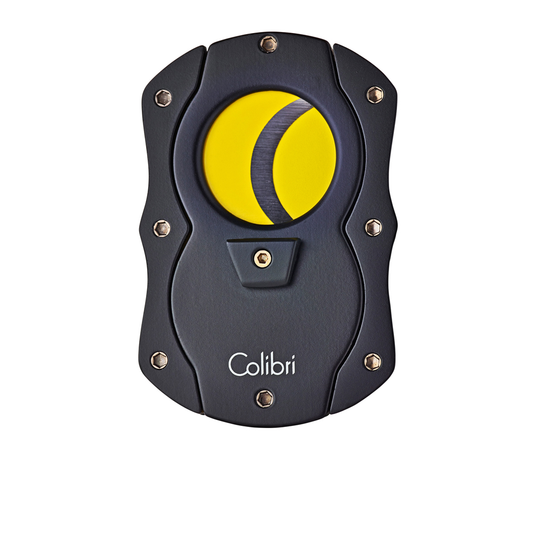 Colibri sig. knip. Cut Black/Yellow Blades - vooraanzicht