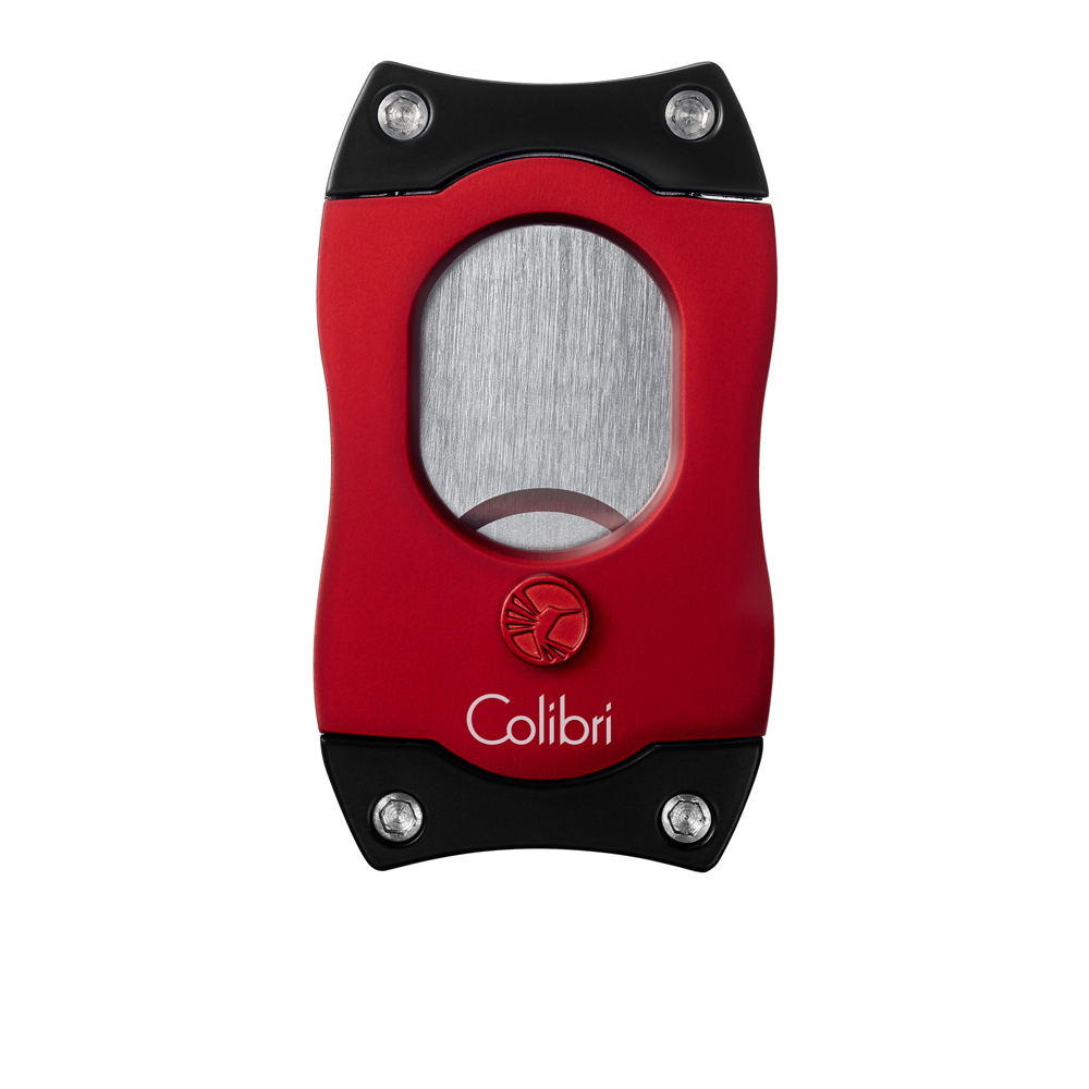 Colibri sig. knip. S-Cut Black/Red (Closed Back) - vooraanzicht