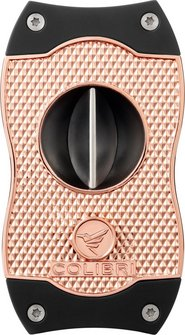 Colibri sig. knip. Diamant V-Cut Rosegold/Black - vooraanzicht
