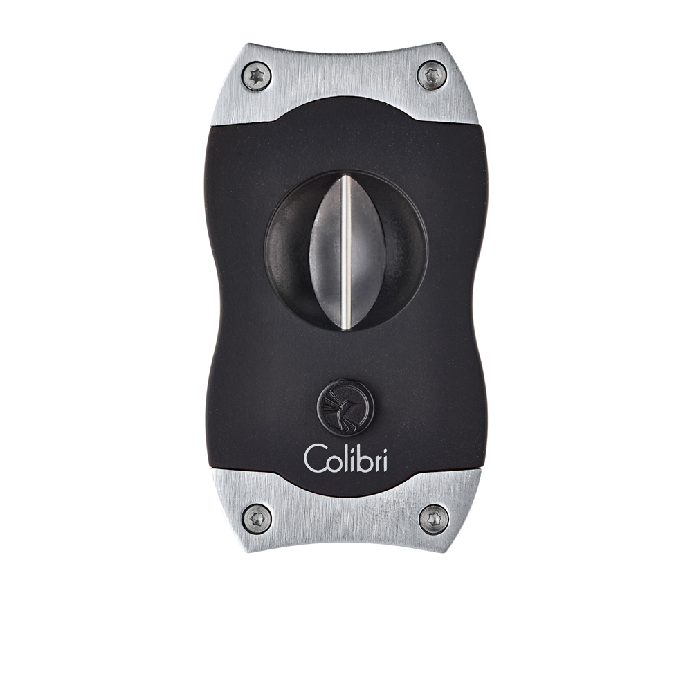Colibri sig. knip. V-Cut Black/Chrome - vooraanzicht