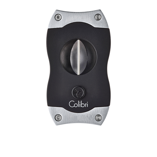 Colibri sig. knip. V-Cut Black/Chrome - vooraanzicht