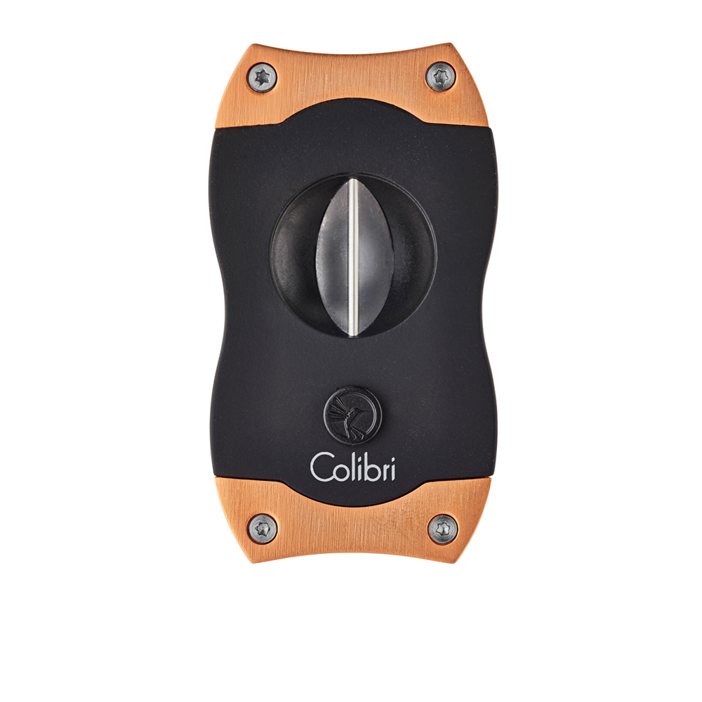 Colibri sig. knip. V-Cut Black/Rose Gold - vooraanzicht