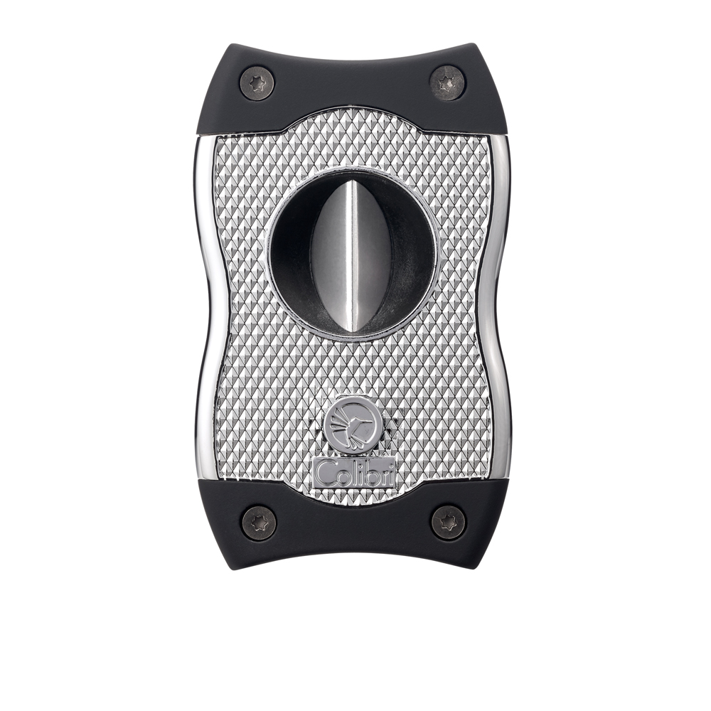 Colibri sig. knip. S-V Cut Chrome/Black - vooraanzicht