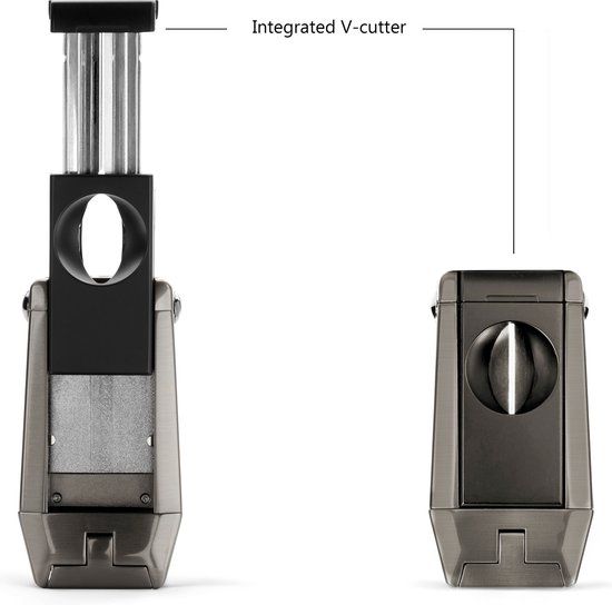 Colibri aanst. Triple Flame Quantum Gunmetal - detail