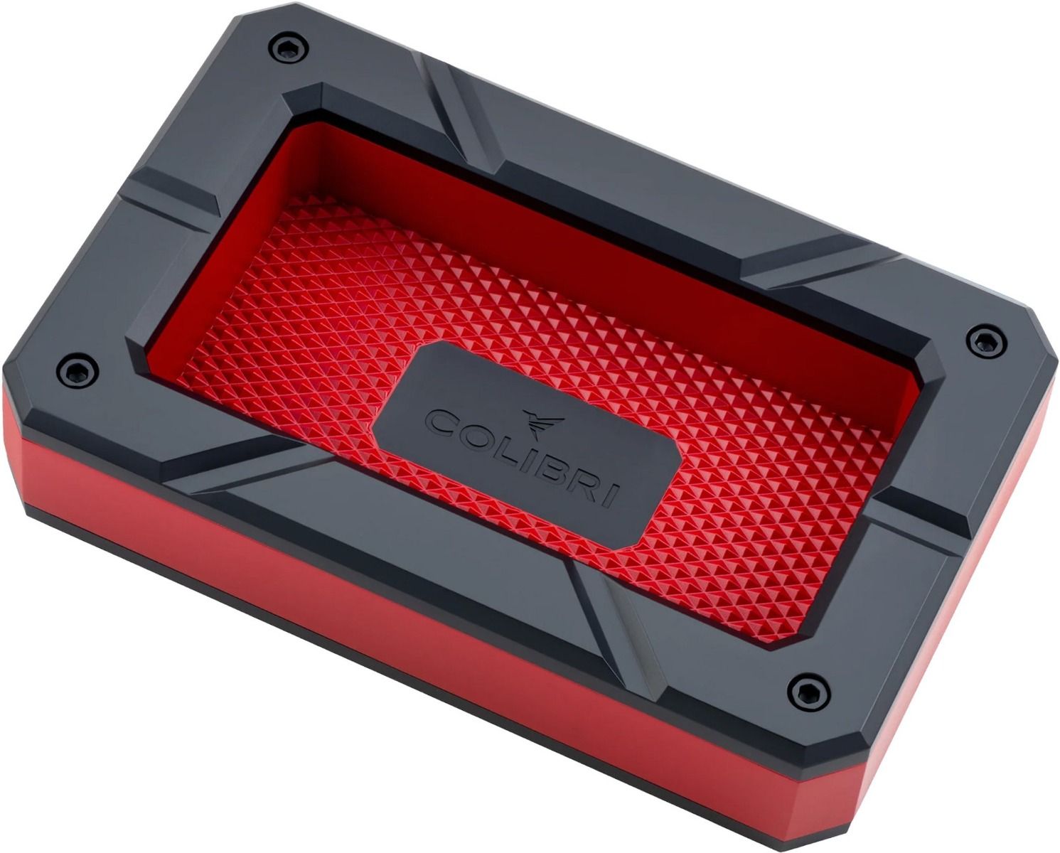 Colibri - Ashtray Rally - Black/Red - vooraanzicht
