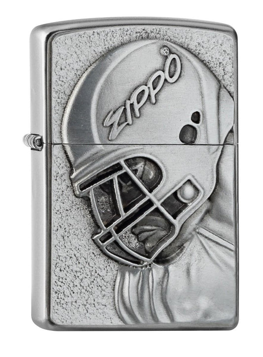 Zippo Aansteker Football Design - vooraanzicht