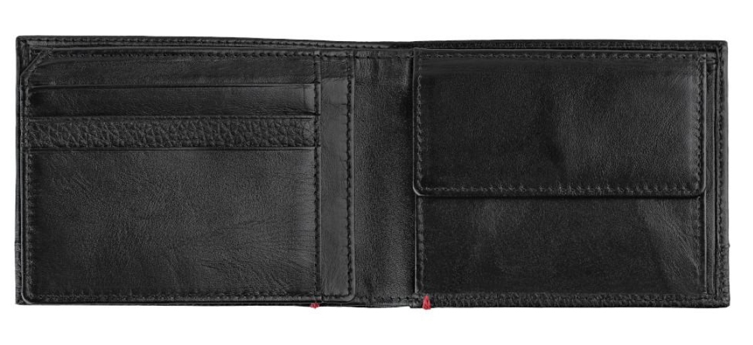 Zippo Wallet Black Nappa detail